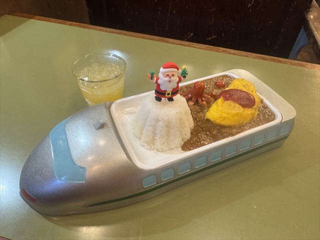 新幹線カレークリスマスバージョン２