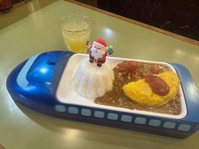 新幹線カレークリスマスバージョン３